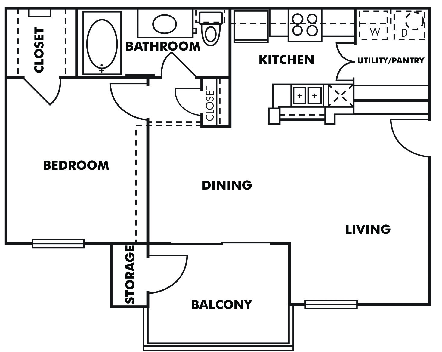 Maple floor plan